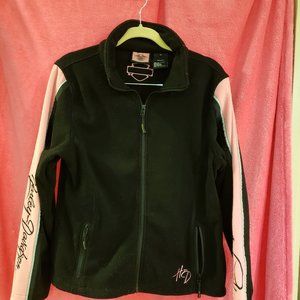 Harley-Davidson Fleece Full Zip No Hood Jacket XL
